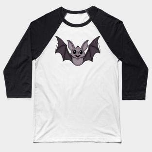 Cute Bat Drawing Baseball T-Shirt